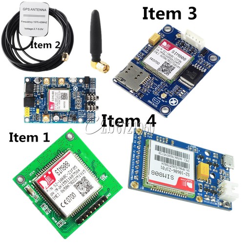Scheda wireless sim808 gps - wireless, gsm